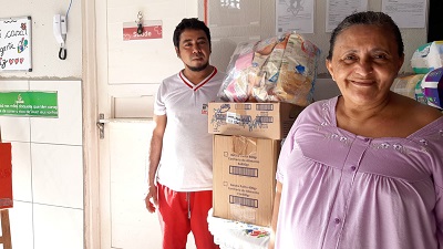 Grupo Cristão Mãos de Luz doa 505 kits para idosos…